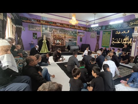 🔴 Live Majlis 8th Rabi ul Awal 1445 at Zainabia Ashoorkhana by Late Mirza Feroz Ali Saheb & Family