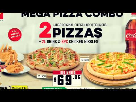 Get your favorite pizza delivered to your door with only a few clicks of a button. Try It Now!