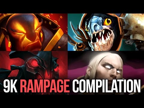 OG.Ana 9144 MMR Master of Rampage Dota 2
