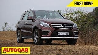Mercedes Benz ML 63 AMG | First Drive Video Review | Autocar India