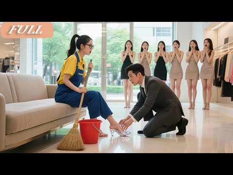 Poor Girl Ran Away After Night,But Unexpect Leave A Shoe!Now CEO Try On 1000 Girls' Feet &Found Her!