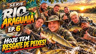 ✅ GO AO VIVO IRL: 👑🇧🇷RIO ARAGUAIA EP. 6 🐟 RESGATE DE PEIXES, AVENTURA E MUITA RESENHA! #araguaia