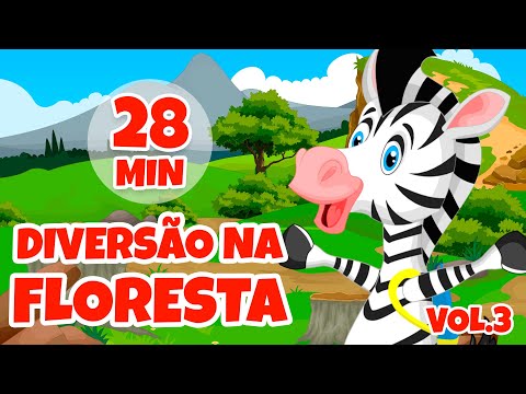 Diversão na Floresta com a Giramille Vol. 3 - Giramille 28 min | Desenho Animado Musical