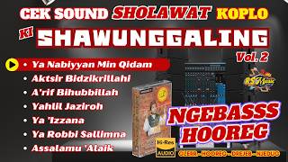 Download lagu CEK SOUND SHOLAWAT KOPLO 'KI SHAWUNGGALING' VOL  2 - BASS NGEBASS HOOREG mp3