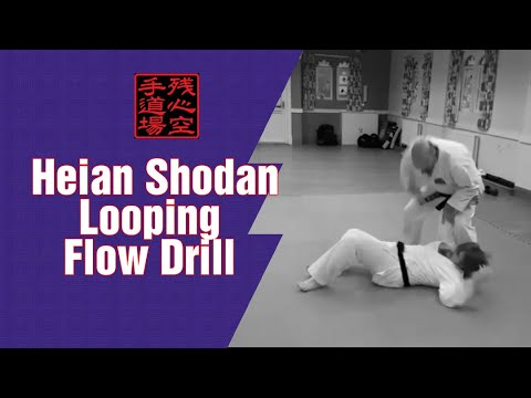 Looping Flow Drill With Elements Of Heian Shodan