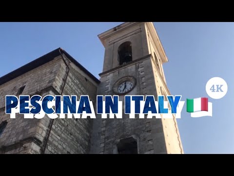 [🇮🇹4K ITALY] Walking in Pescina (페시나)