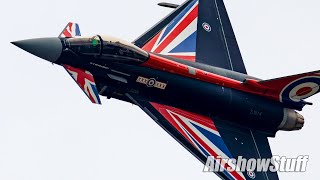 RAF Blackjack Typhoon Demo - Airshow Radom 2023