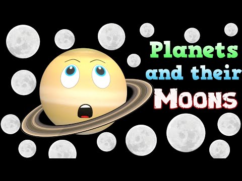 Moons for Kids | Planets for Kids | Solar System