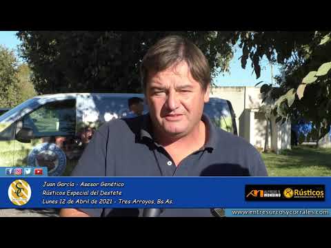 12-04-21 - Juan García - Asesor Genético - Rústicos - Especial del Destete   Tres Arroyos