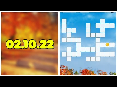 02.10.2022 Пазл дня, Кроссворд дня в игре Wow