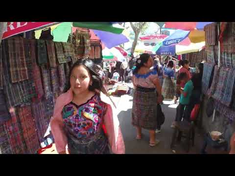 【作業用】Walking around Santa Cruz del Quiché, Quiché, Guatemala