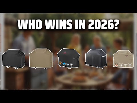 Unicook 58 Inch Grill Cover for Weber Genesis II, LX 300 Series and Genesis 300 Series Gas Grills, Heavy Duty Waterproof Fade Resistant BBQ Cover, All Weather Protection, Compared to Weber 7130 video review thumbnail