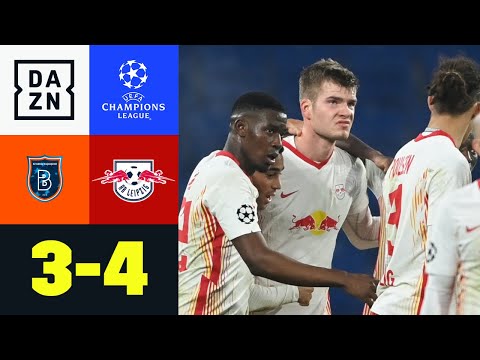 Last-Minute-Wahnsinn! Sörloth erlöst Bullen: Basaksehir - Leipzig 3:4 | UEFA Champions League | DAZN