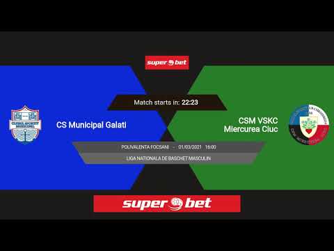 LNBM 2020-2021: CSM Galati - CSM VSKC Miercurea Ciuc