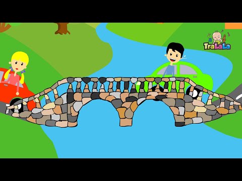 Podul de piatră s-a dărâmat | Cântece pentru copii de la TraLaLa