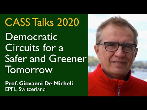 CASS Talks 2020 - Giovanni De Micheli, EPFL, Switzerland - October 9, 2020