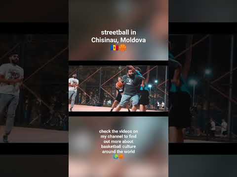 streetball in Chisinau, Moldova 🇲🇩🏀