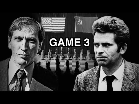 Boris Spassky vs Bobby Fischer | World Championship Match (1972) - Game 3