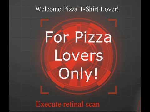 Pizza T-shirt Exclusive Mission for Pizza and tshirt Lovers Video