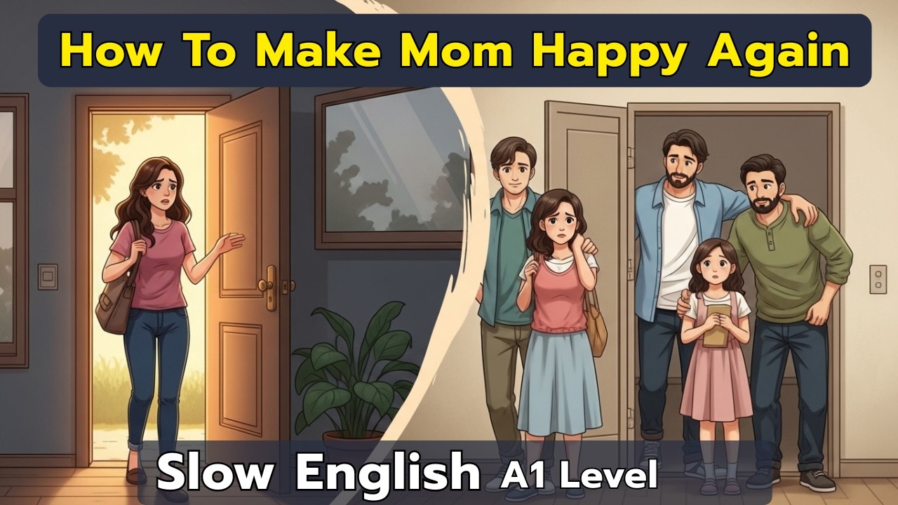 How To Make Mom Happy Again | Improve Your English Speaking | English Speaking Practice | Podcast