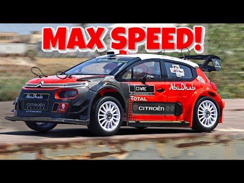MJX 7303 Rally Car Speed Test! 2S, 3S & 4S Runs Out of the Box