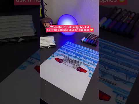 sorry but... | when the 7 yr old asks if he can use your art supplies