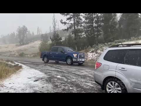 09-07-2020 Yellowstone, WY - First Snowfall of the Season