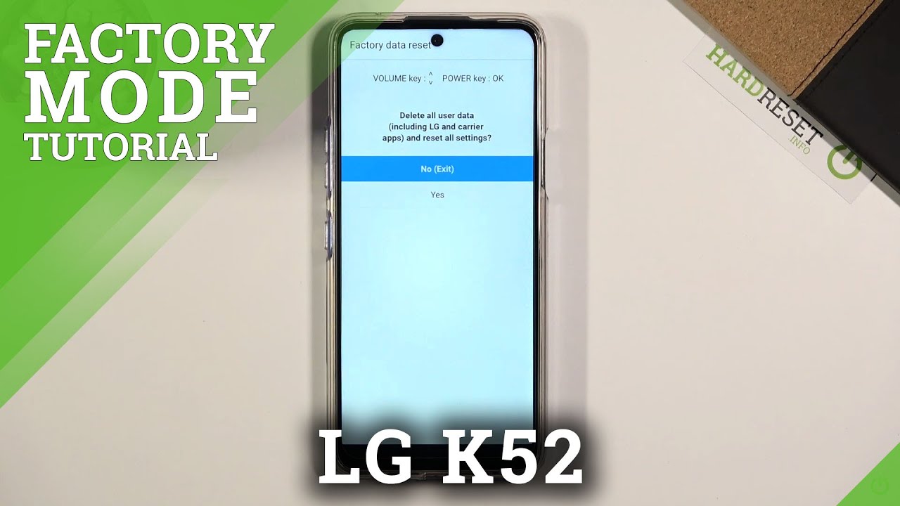 How to Enter Recovery Mode in LG K52 – Factory Mode
