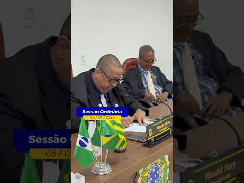 Sessão Ordinária 08/04/2026
