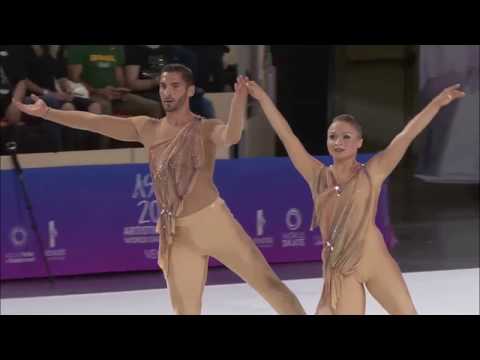 Rebecca Tarlazzi - Luca Lucaroni - Artistic Skating Word Championships 2018