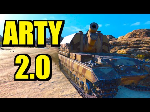 Conqueror Gun Carriage Arty 2.0 World of Tanks Modern Armor wot console