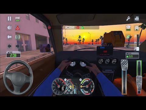 Classic Muscle Car City Driver 🚖🔥[EP 48] -  Car Games Android 3D City Drive - Taxi Sim 2020