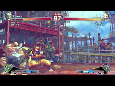 SSF4: hana321 (Sagat) VS Iyo (Ibuki)