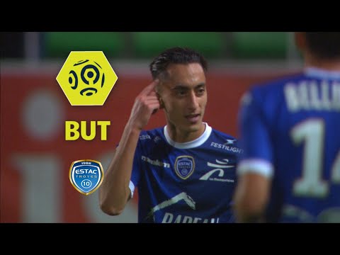 But Saïf-Eddine KHAOUI (55') / ESTAC Troyes - RC Strasbourg Alsace (3-0)  / 2017-18