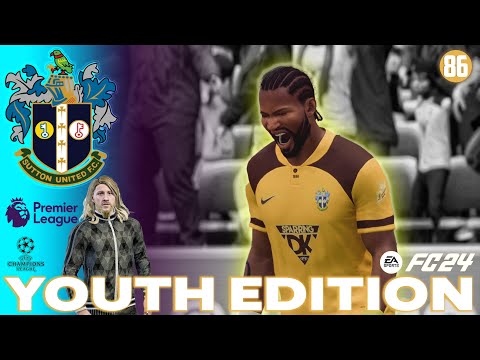 THIS TEAM REALLY IS INSANE!!! | EA FC 24 CAREER MODE - YOUTH ACADEMY | SUTTON UNITED | EP86