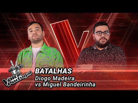 Diogo Madeira vs Miguel Bandeirinha - "A Chuva" | The Battles | The Voice Portugal