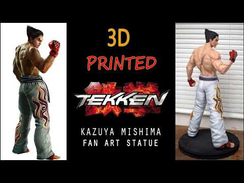 Full Kazuya 3D model from the main menu (zoom out by @FransBouma) : r/Tekken