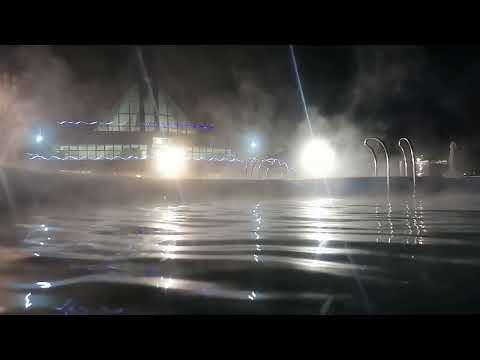 Ștrandul Apollo din stațiunea Baile Felix se vede spectaculos pe timp de iarnă!