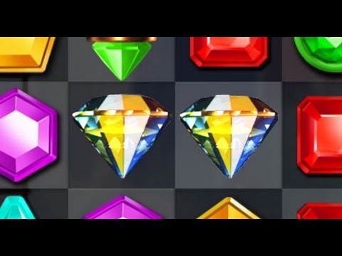 Jewel Mania: CRAZY DOUBLE DIAMONDS BOMB!!