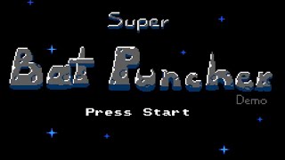 Super Bat Puncher Demo NES Complete Game Longplay Gameplay Only Evercade Morphcat Games Collection 1
