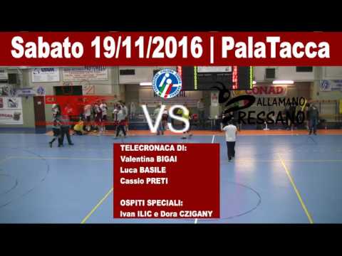 2016/11/19 Cassano Magnago HC vs Pressano primo tempo handball pallamano