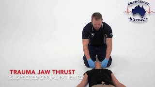 First Aid Basics: Trauma Jaw Thrust (Emergency Australia)
