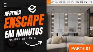 Aprenda Enscape para SketchUp em menos de 1 hora I Aula 01