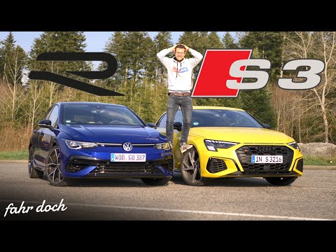 AWESOME, but WORTH €68,000? VW GOLF 8 R vs AUDI S3 Sportback | Comparison | Drive it