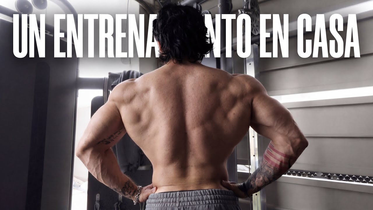 UN DIA ENTRENANDO EN CASA