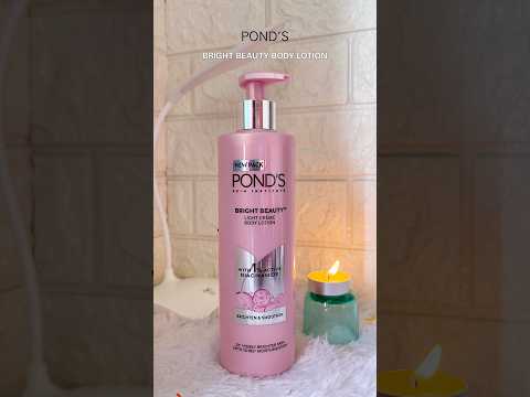 Ponds bright beauty body lotion review face like glow on body too #instantglow #bodylotion #ponds
