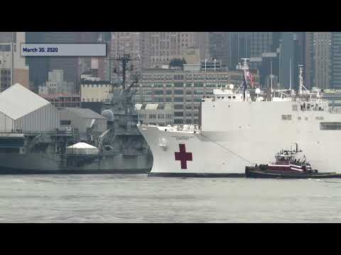USNS Comfort Departs