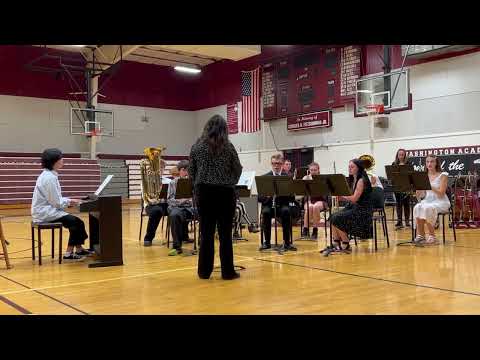Washington Academy Concert Band Performs Brain Stew by Green Day, arr. Victor Lopez