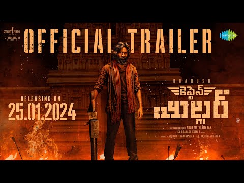 Captain Miller Telugu Trailer