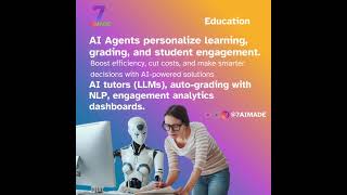 AI Agents personalize learning, grading, and student engagement.